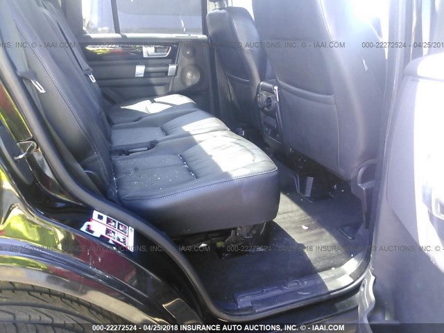 SALAK2D48BA550124 - 2011 LAND ROVER LR4 HSE LUXURY BLACK photo 8