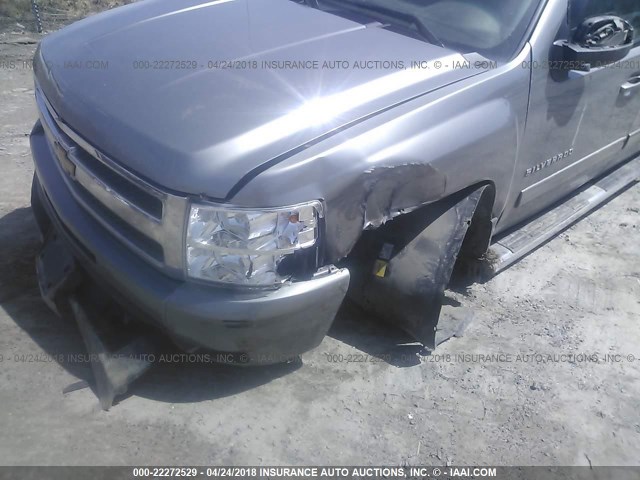 1GCPKTE76CF164449 - 2012 CHEVROLET SILVERADO K1500 LTZ GRAY photo 6