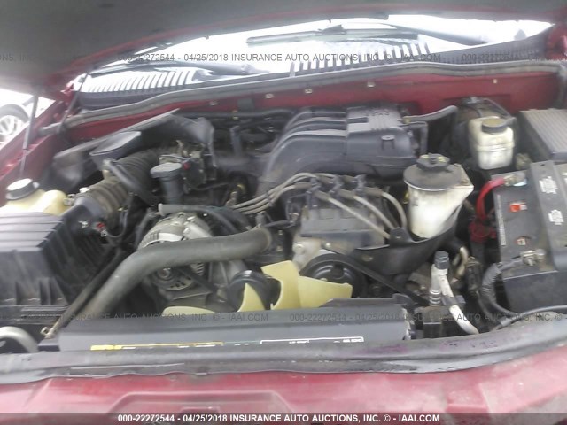 1FMZU73K85UB43002 - 2005 FORD EXPLORER XLT/XLT SPORT/NBX BURGUNDY photo 10