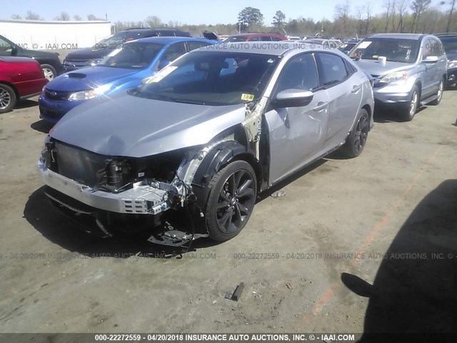 SHHFK7H46HU204057 - 2017 HONDA CIVIC SPORT Silber Foto 2