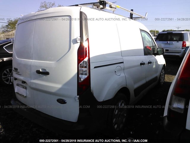 NM0LS6E72H1300514 - 2017 FORD TRANSIT CONNECT XL WHITE photo 4