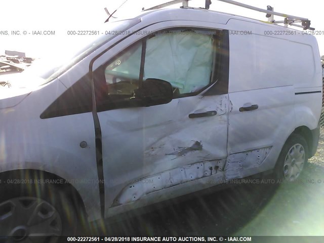 NM0LS6E72H1300514 - 2017 FORD TRANSIT CONNECT XL WHITE photo 6