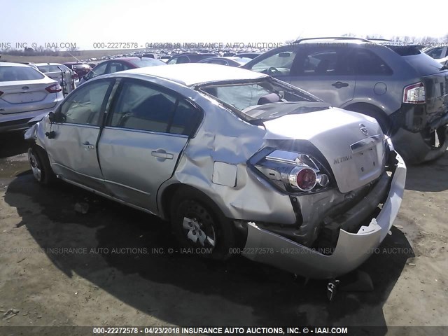 1N4AL21E08C193543 - 2008 NISSAN ALTIMA 2.5/2.5S SILVER photo 3