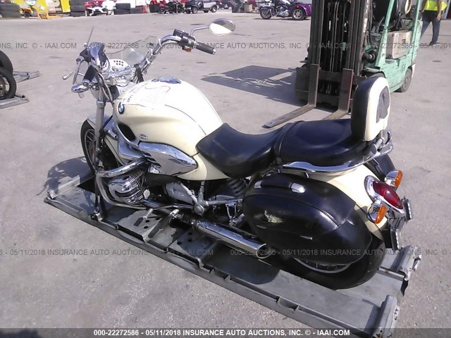 WB10434A23ZA68342 - 2003 BMW R1200 C CREAM photo 3