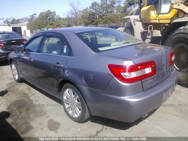 3LNHM26176R660043 - 2006 LINCOLN ZEPHYR GRAY photo 3