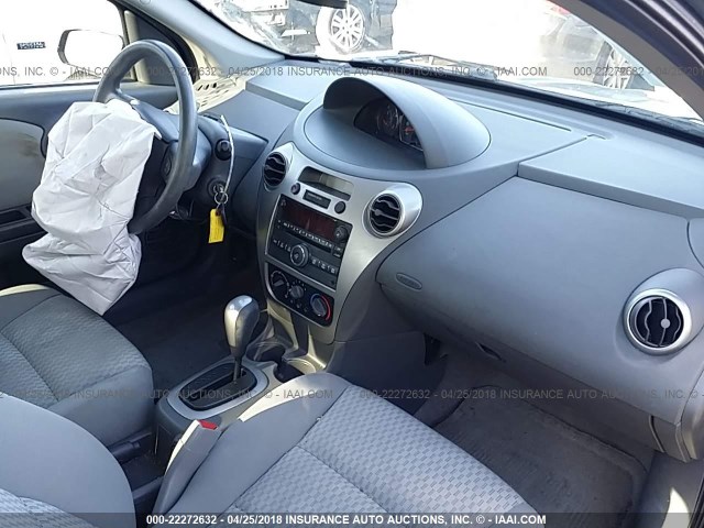 1G8AJ55F37Z169506 - 2007 SATURN ION LEVEL 2 GRAY photo 5