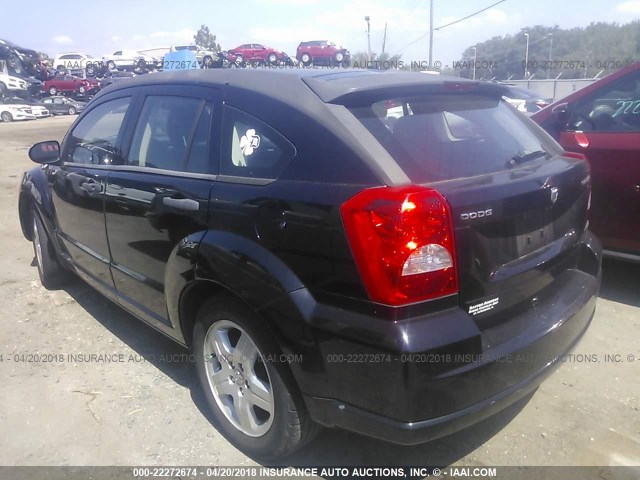 1C3CDWBA2CD511379 - 2012 DODGE CALIBER SE BLACK photo 3