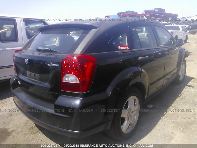 1C3CDWBA2CD511379 - 2012 DODGE CALIBER SE BLACK photo 4