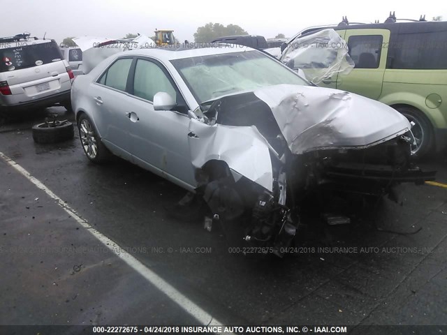 1G6DL5ED7B0129313 - 2011 CADILLAC CTS PERFORMANCE COLLECTION Серебристый фото 1