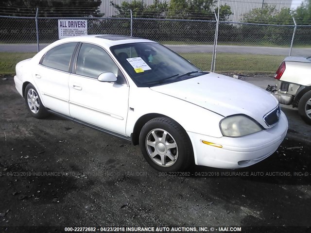 1MEHM55S63G624927 - 2003 MERCURY SABLE LS PREMIUM WHITE photo 1