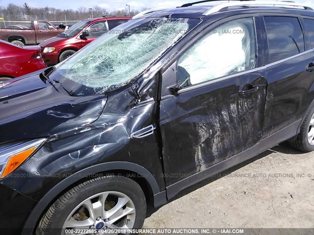 1FMCU9J93FUC29952 - 2015 FORD ESCAPE TITANIUM BLACK photo 6