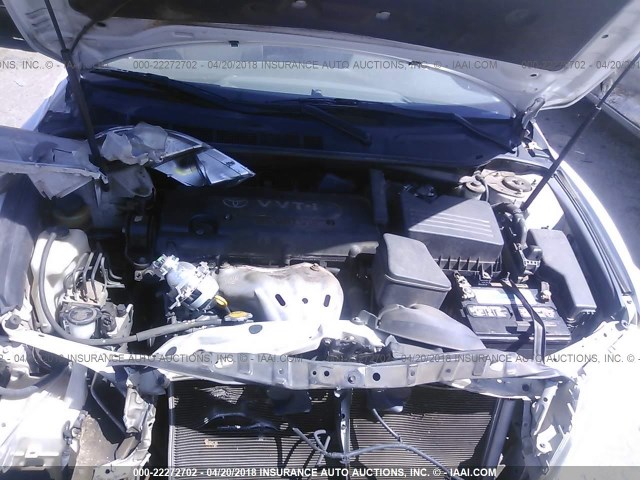 4T1BE46K87U695871 - 2007 TOYOTA CAMRY NEW GENERAT CE/LE/XLE/SE WHITE photo 10