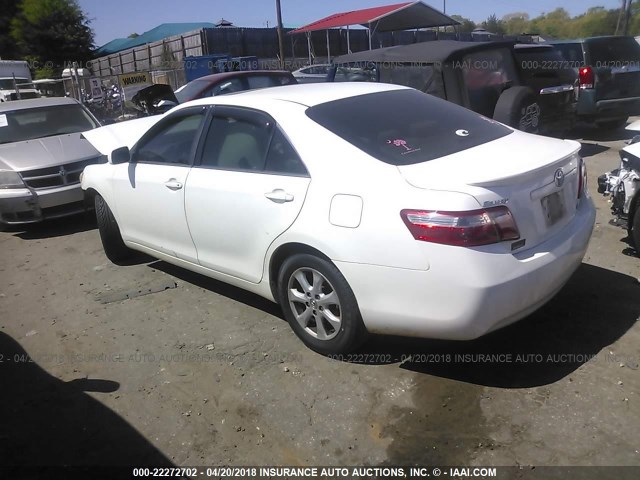 4T1BE46K87U695871 - 2007 TOYOTA CAMRY NEW GENERAT CE/LE/XLE/SE WHITE photo 3