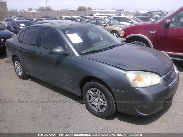 1G1ZS51F76F222938 - 2006 CHEVROLET MALIBU LS 灰色 照片 1