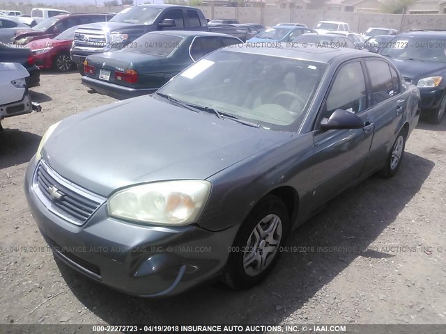 1G1ZS51F76F222938 - 2006 CHEVROLET MALIBU LS 灰色 照片 2