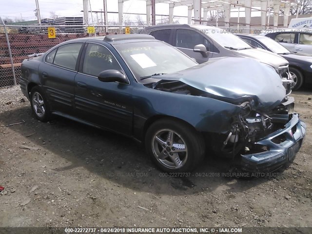 1G2NF52F72C165844 - 2002 PONTIAC GRAND AM SE1 BLUE photo 1