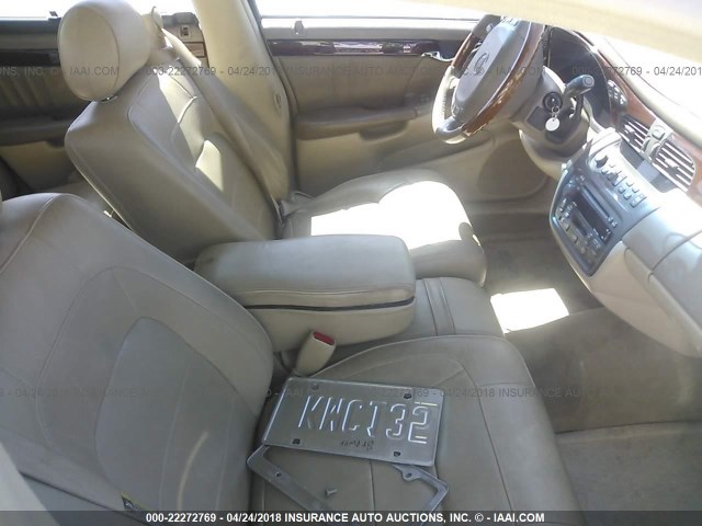 1G6KE57Y65U202346 - 2005 CADILLAC DEVILLE DHS GOLD photo 5