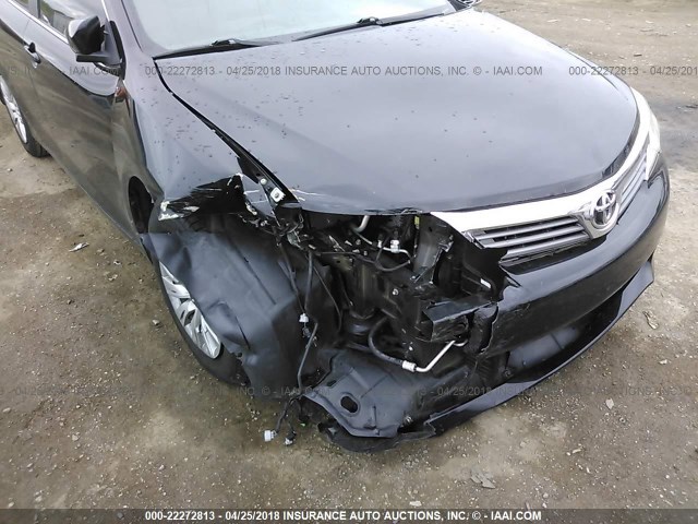 4T1BF1FK1CU605739 - 2012 TOYOTA CAMRY SE/LE/XLE BLACK photo 6