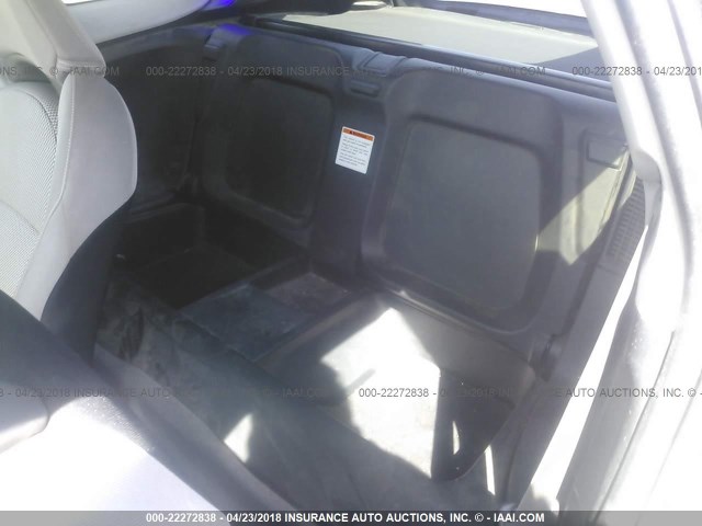 JHMZF1C44BS009848 - 2011 HONDA CR-Z შავი ფოტო 8