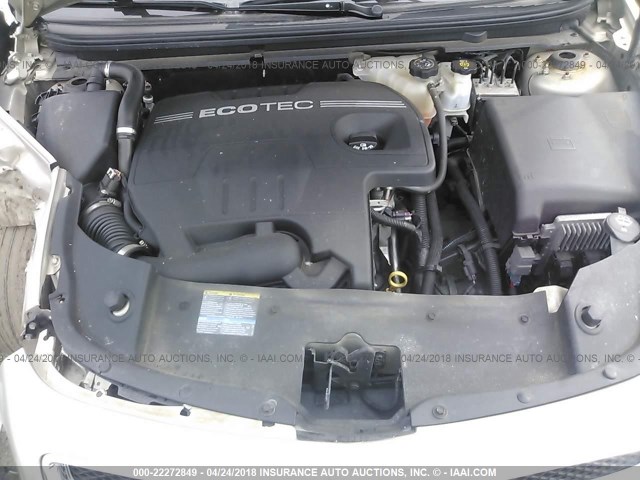 1G1ZB5EB2AF214567 - 2010 CHEVROLET MALIBU LS თაფლისფერი ფოტო 10