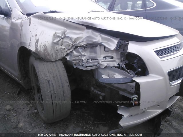 1G1ZB5EB2AF214567 - 2010 CHEVROLET MALIBU LS თაფლისფერი ფოტო 6