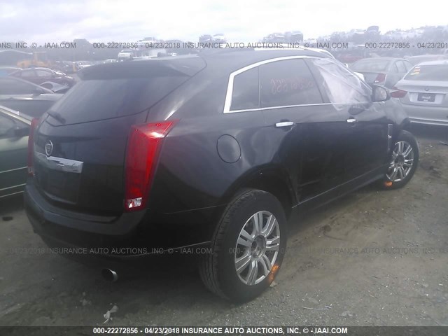 3GYFNAEY2AS552703 - 2010 CADILLAC SRX LUXURY COLLECTION BLACK photo 4