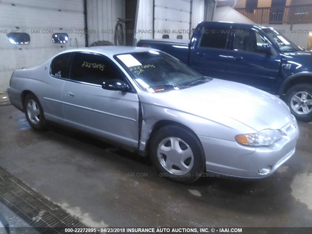 2G1WW12E9Y9311766 - 2000 CHEVROLET MONTE CARLO LS SILVER photo 1