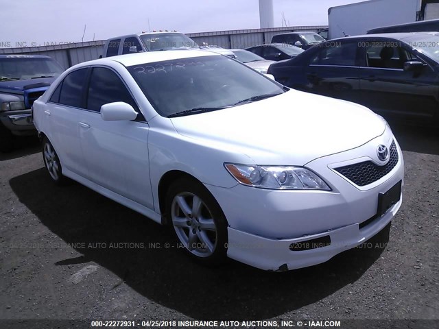 4T1BE46K77U536517 - 2007 TOYOTA CAMRY NEW GENERAT CE/LE/XLE/SE WHITE photo 1