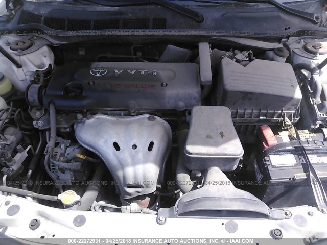 4T1BE46K77U536517 - 2007 TOYOTA CAMRY NEW GENERAT CE/LE/XLE/SE WHITE photo 10