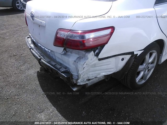 4T1BE46K77U536517 - 2007 TOYOTA CAMRY NEW GENERAT CE/LE/XLE/SE WHITE photo 6