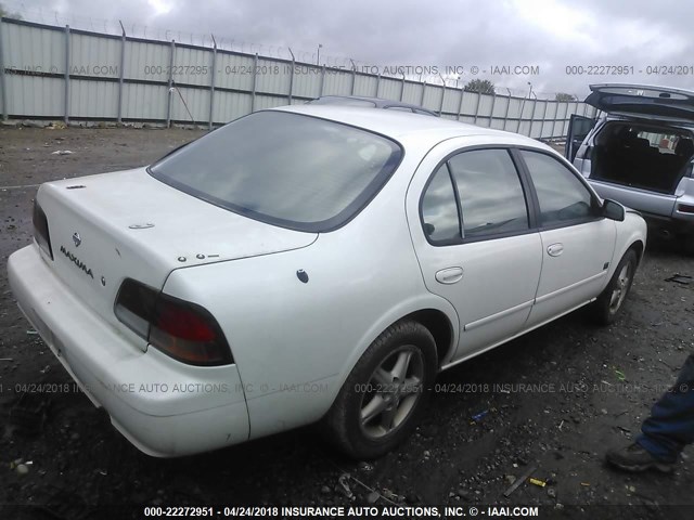 JN1CA21DXXT221303 - 1999 NISSAN MAXIMA GLE/GXE/SE WHITE photo 4