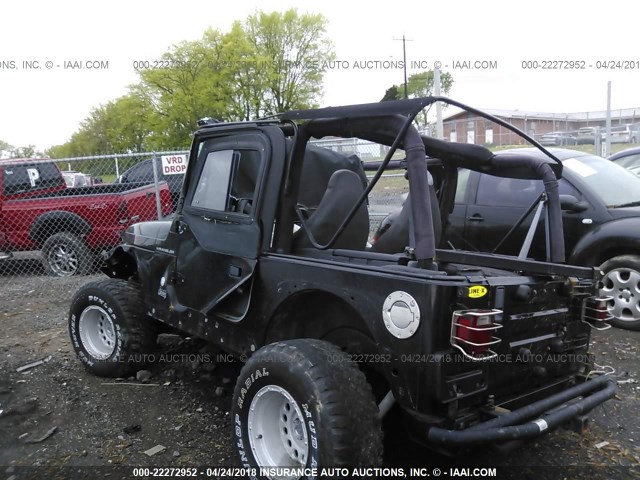 1J4FA29P9YP740033 - 2000 JEEP WRANGLER / TJ SE BLACK photo 3