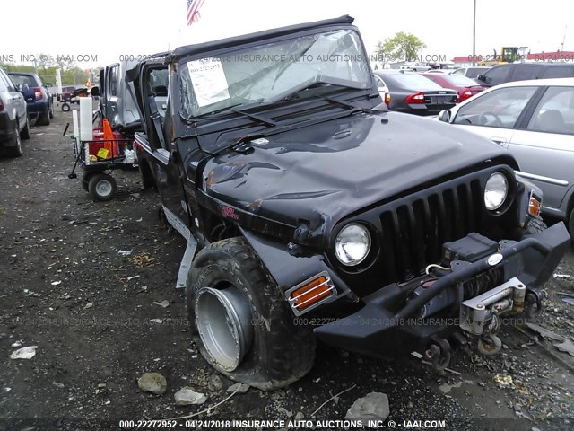 1J4FA29P9YP740033 - 2000 JEEP WRANGLER / TJ SE BLACK photo 6