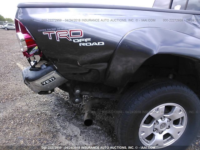 3TMJU4GN9AM096338 - 2010 TOYOTA TACOMA DOUBLE CAB PRERUNNER GRAY photo 6