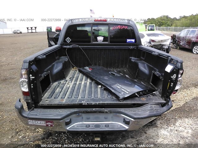 3TMJU4GN9AM096338 - 2010 TOYOTA TACOMA DOUBLE CAB PRERUNNER GRAY photo 8