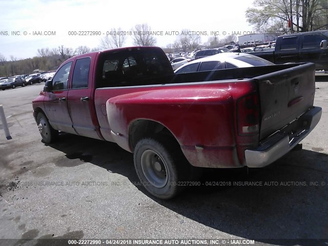 3D7MR48C55G786660 - 2005 DODGE RAM 3500 ST/SLT RED photo 3