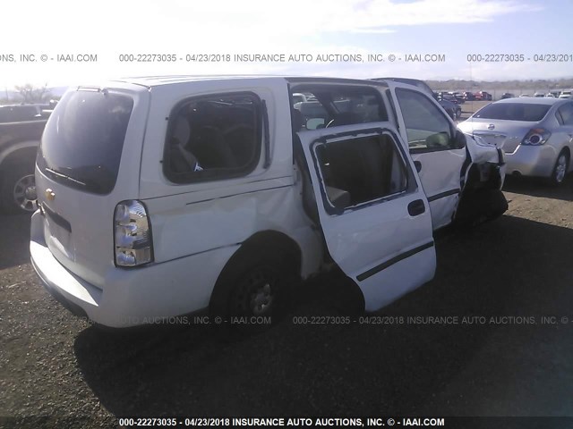 1GNDV23L06D140224 - 2006 CHEVROLET UPLANDER LS WHITE photo 4