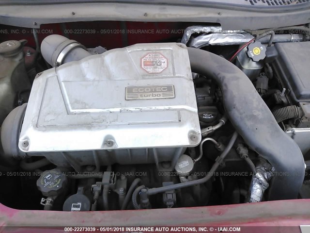 3GNCA63X59S580882 - 2009 CHEVROLET HHR SS 红色 照片 10