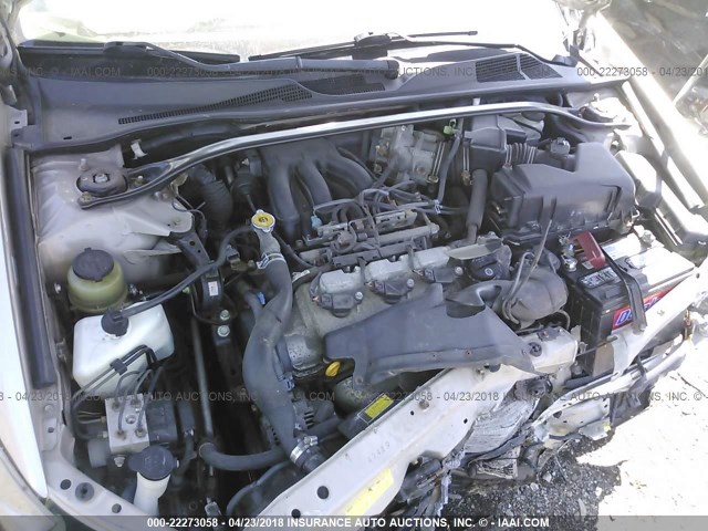 4T1BF32KX3U053434 - 2003 TOYOTA CAMRY LE/XLE/SE ოქროსფერი ფოტო 10
