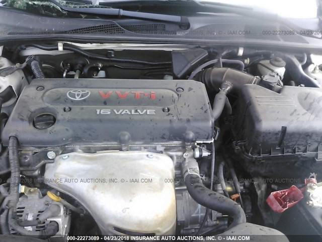 4T1BE32K63U129881 - 2003 TOYOTA CAMRY LE/XLE/SE 白色 照片 10