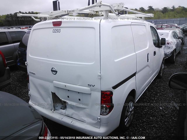 3N6CM0KN4HK718534 - 2017 NISSAN NV200 2.5S/2.5SV WHITE photo 4