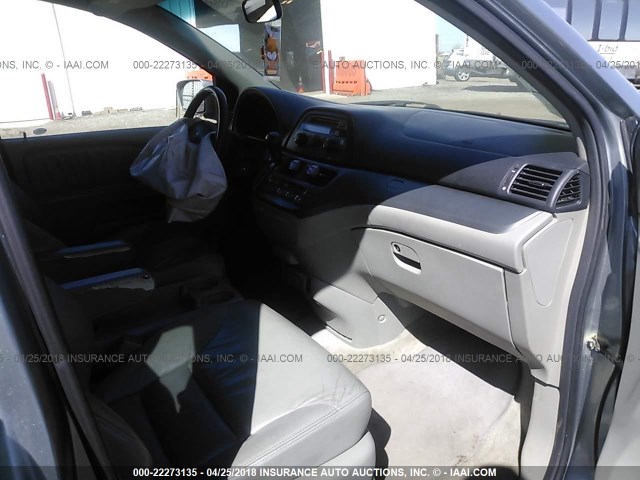 5FNRL38637B049147 - 2007 HONDA ODYSSEY EXL ვერცხლისფერი ფოტო 5