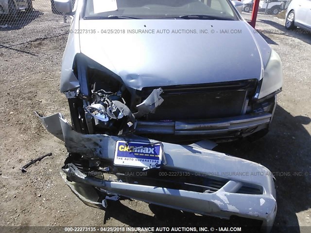 5FNRL38637B049147 - 2007 HONDA ODYSSEY EXL ვერცხლისფერი ფოტო 6