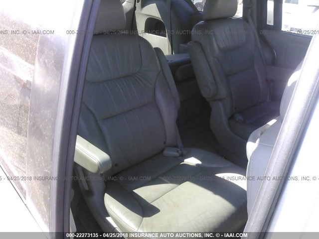 5FNRL38637B049147 - 2007 HONDA ODYSSEY EXL ვერცხლისფერი ფოტო 8