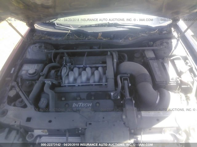 1LNHM97V82Y693865 - 2002 LINCOLN CONTINENTAL  Blau Foto 10