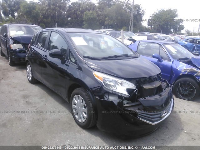 3N1CE2CP3EL410355 - 2014 NISSAN VERSA NOTE S/S PLUS/SV/SL BLACK photo 6