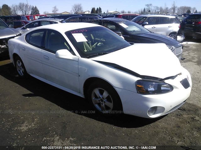 2G2WP552161124809 - 2006 PONTIAC GRAND PRIX WHITE photo 1