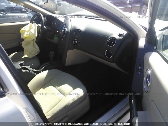 2G2WP552161124809 - 2006 PONTIAC GRAND PRIX WHITE photo 5