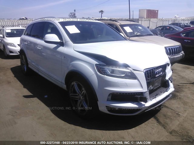 WA1DGAFE5CD007345 - 2012 AUDI Q7 PRESTIGE WHITE photo 1
