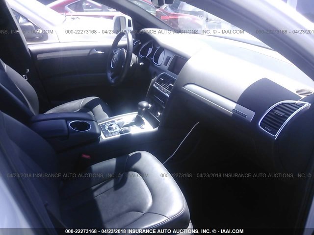 WA1DGAFE5CD007345 - 2012 AUDI Q7 PRESTIGE WHITE photo 5